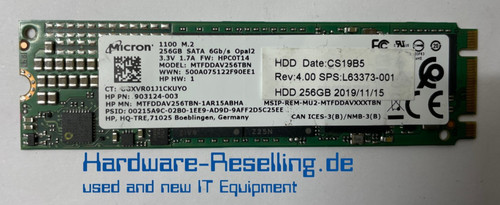 Micron 256 ssd 2 - hp,