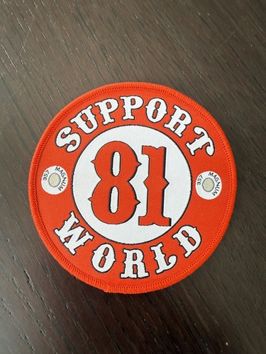 Supporto world woven patch - world,