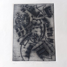 Umberto Mastroianni. Acquaforte. Calcografia.