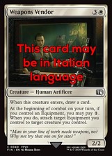 MTG 4x WEAPONS VENDOR EXC -