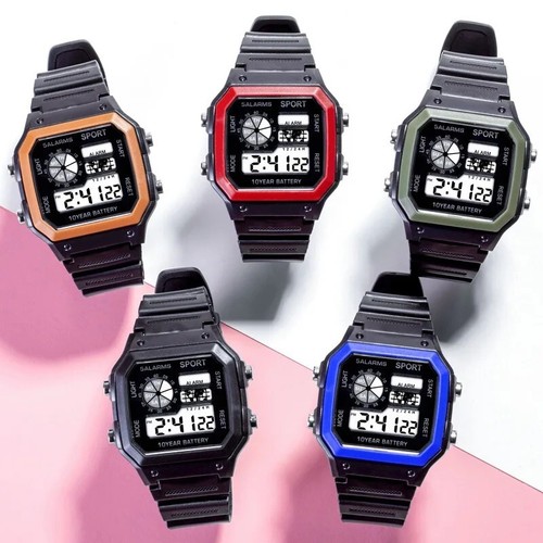 Orologio sportivo digitale - , led