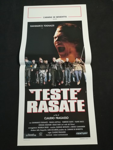 Teste rasate locandina - teste,
