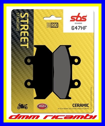 Pastiglie freno anteriori sbs - freno,