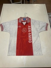 Maglia Calcio Ajax Anni 90 Umbro ABN AMRO No Numero Taglia M Rara Vintage