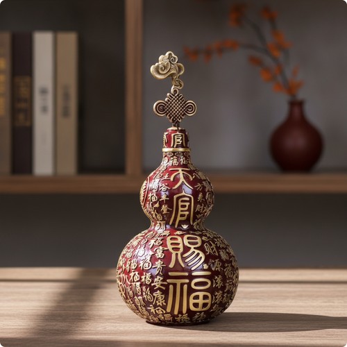 Scultura gourd ottone con - gourd,