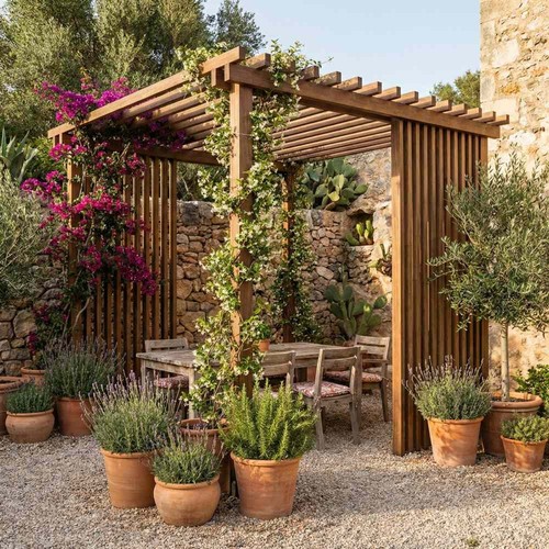 Pergola isola deluxe 240x240 - isola,