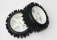 1:6 Buggy 2WD Marder Wheels White (2) 06225/05 RC Model Making Spare Part FT2®