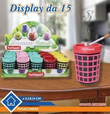 x Set 15 Pezzi Posacenere