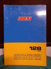Fiat 128 USA Catalogo Ricambi Parti di Ricambio Carrozzeria 1970 Originale !!!