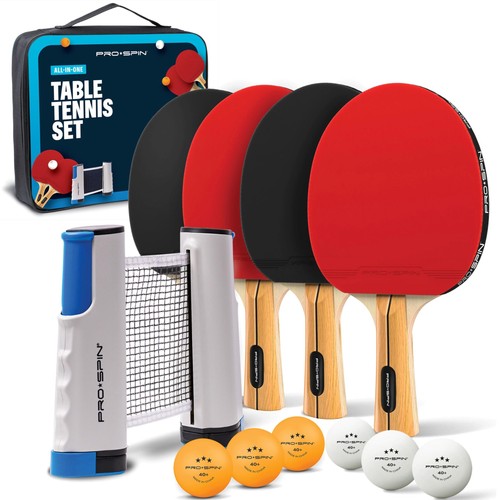 Spin portable ping pong set - portable,