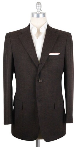 Giacca sportiva kiton marrone - giacca,