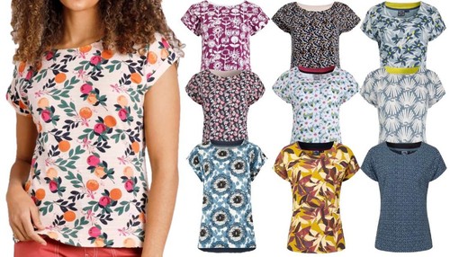 Top donna weird fish paw - donna,