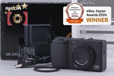 Fotocamera digitale Ricoh GR Digital IV nera 10,0 MP con scatola [molto buona]