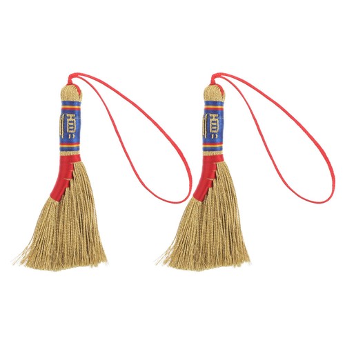 Mini scopa nappa intrecciata - , a