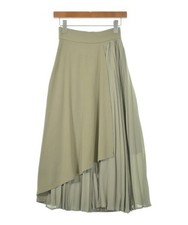 Maxi gonna lunga donna Lui's usata marrone casual elegante abbigliamento vintage