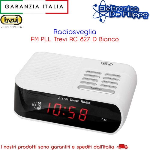 Radiosveglia pll trevi rc - trevi,