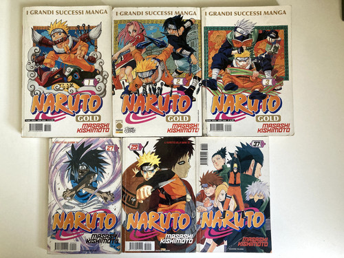Lotto manga naruto serie - manga, (serie