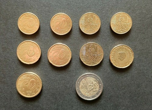 Lotto euro monete rare 1999