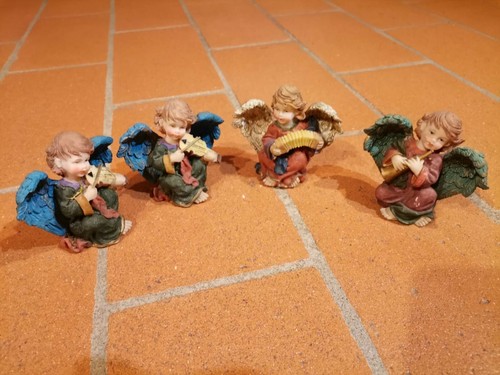 Lotto statuine angioletti - lotto, 4