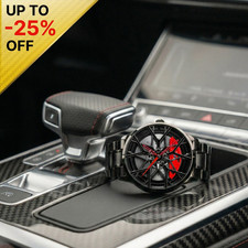 OROLOGIO con RUOTA BMW M8, da