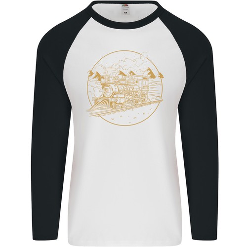 Maglietta baseball lunga uomo - maglietta,