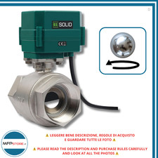 U.S. Solid USS-MSV20006-G Valvola a sfera motorizzata 2" 220V NC inox