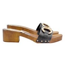 Zoccoli neri bassi con