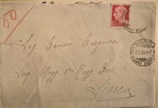 Busta + lettera 1933 Regno