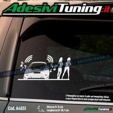 Adesivo Donne Musica e Volvo