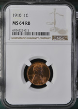 :1910-P 1C LINCOLN CENT NEAR