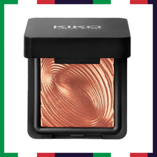Fondotinta Kiko Milano Water Eyeshadow asciutto bagnato Argento Rame SCEGLI col.