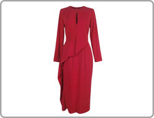 Abito donna lungo - abito, rosso