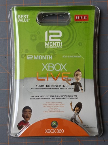 Microsoft xbox live gold - xbox,