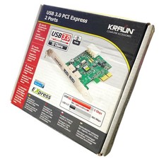 KRAUN Scheda USB 3.0 PCI Express 2 PORTS
