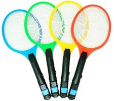 Racchetta anti zanzare e mosche.Bacchetta elettrica insetti ricaricabile 220V