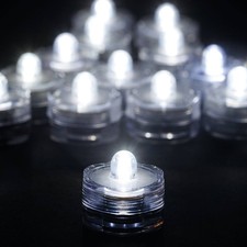 12 pz piccole luci sommergibili led per vasi matrimonio festa evento centrotavola