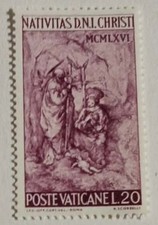 VATICAN POSTAGE-CHRISTMAS