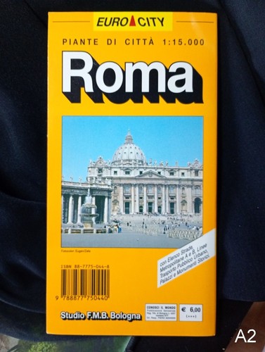 Roma pianta carta - roma,