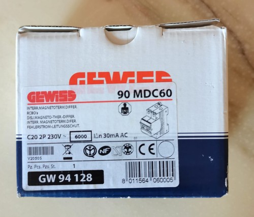 Gewiss gw94128 interruttore - gw94128,