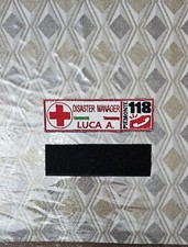 Toppa patch 118 soccorso - toppa,