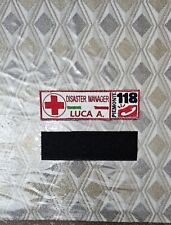 TOPPA PATCH 118 SOCCORSO