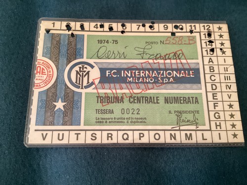 Inter abbonamento stadio - inter,