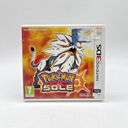 Pokemon sole nintendo 3ds - pokemon,