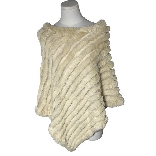 Poncho luxe costine - a,