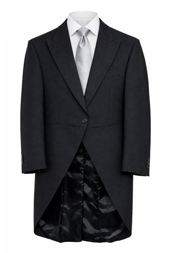 Giacca cappotto uomo nero - , coda