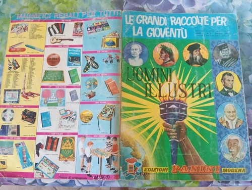 Album uomini illustri panini - uomini,