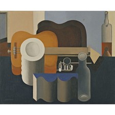 Le Corbusier - Natura morta - Stampa giclée su tela laminata 40x50 pollici