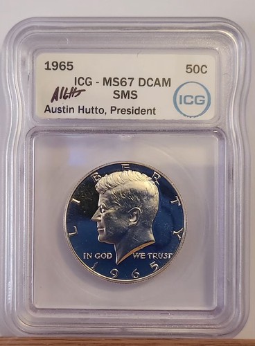 1965 50c kennedy - 1965, mezzo