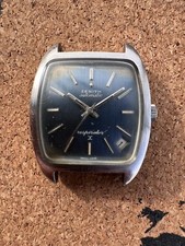 Zenith Automatic Respirator Cal 2532 PC Rare Vintage Watch