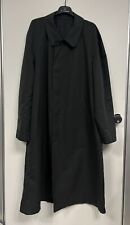 90s Aquascutum Trench vintage Tg./ (L) Made in Poland, nero